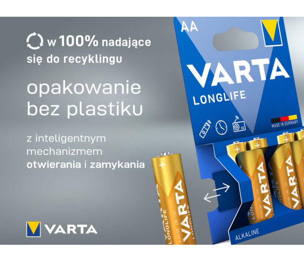 VARTA Longlife AA (4 szt.) 4106101414 - 1456599 - zdjęcie 7